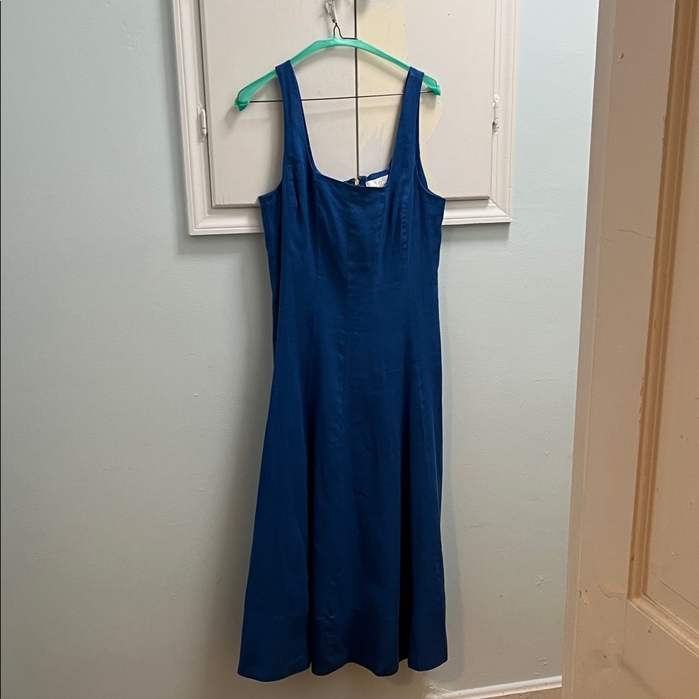 Lilly Pulitzer 100% linen blue dress